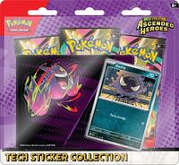 Mega Evolution Ascended Heroes Tech Sticker Collection Gastly